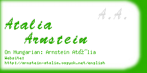 atalia arnstein business card